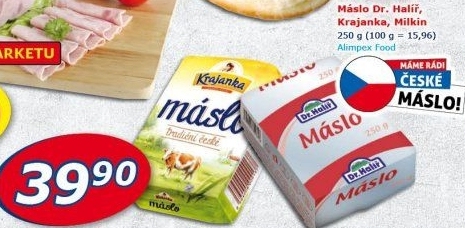 Máslo Dr.Halíř