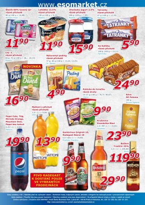 akční leták ESO MARKET 17.1.2018-28.1.2018