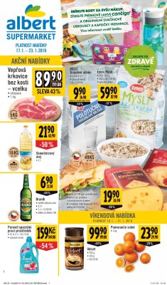 akční leták Albert 17.1.2018-23.1.2018