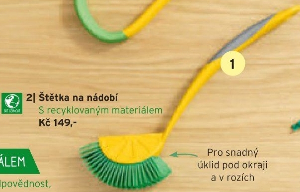 Štětka na nádobí