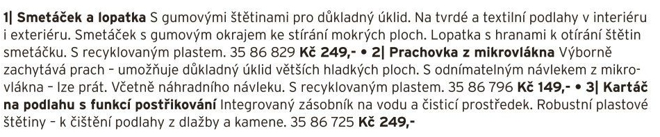 Smetáček a lopatka