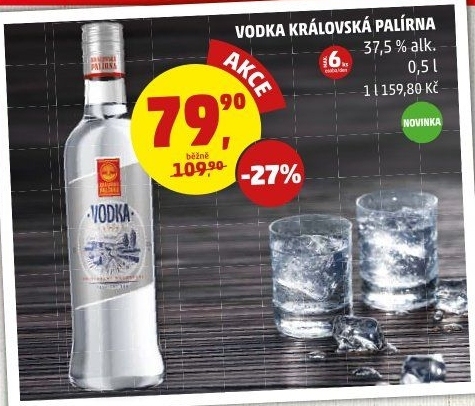 Vodka Královská palírna