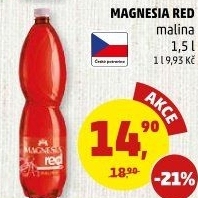 Minerální voda Magnesia Red