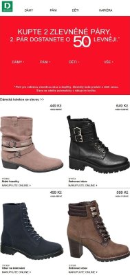 akční leták DEICHMANN 23.1.2018-31.1.2018