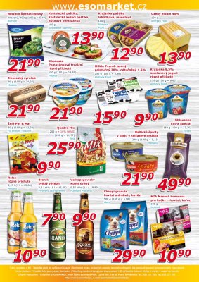 akční leták ESO MARKET 31.1.2018-11.2.2018
