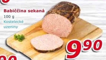 Sekaná babiččina Kostelecké uzeniny