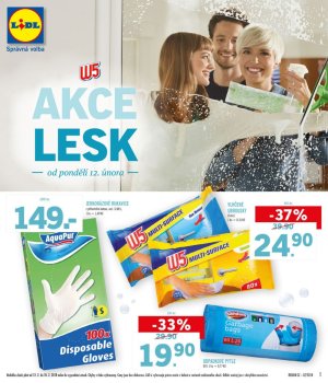 akční leták Lidl 12.2.2018-18.2.2018