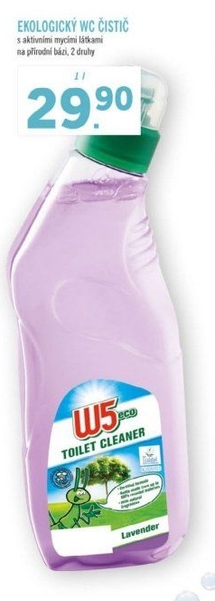 Čistič WC gelový ekologický W5