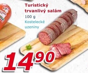 Salám turistický Kostelecké uzeniny