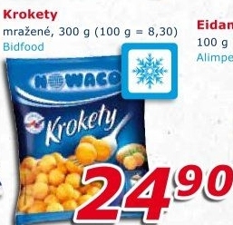 Krokety mražené Nowaco