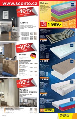 akční leták Sconto nábytek 14.2.2018-27.2.2018