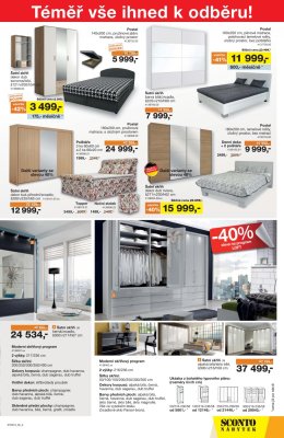 akční leták Sconto nábytek 14.2.2018-27.2.2018