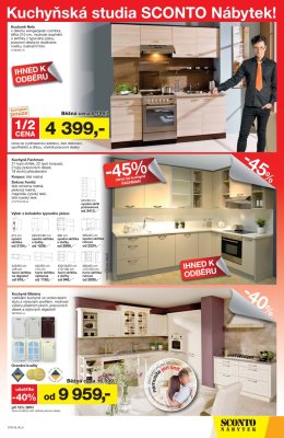 akční leták Sconto nábytek 14.2.2018-27.2.2018