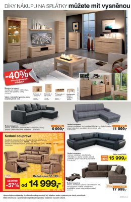akční leták Sconto nábytek 14.2.2018-27.2.2018