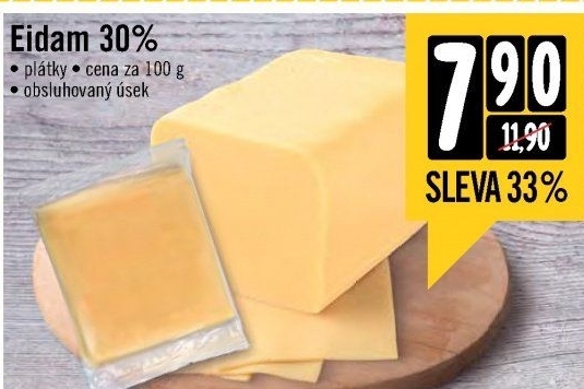 Sýr Eidam 30%