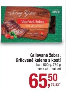 Grilovaná žebra Selský grunt