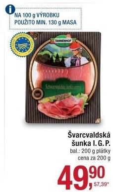 Šunka schwarzwaldská Tannenhof