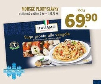 Mořské plody v omáčce mražené Italiamo