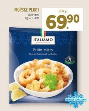 Plody mořské obalované mražené Italiamo