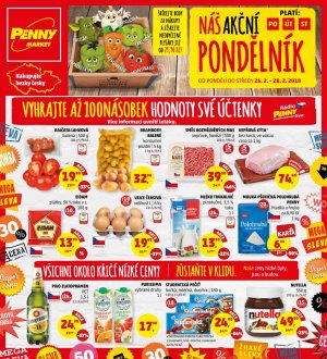 akční leták Penny Market 26.2.2018-28.2.2018