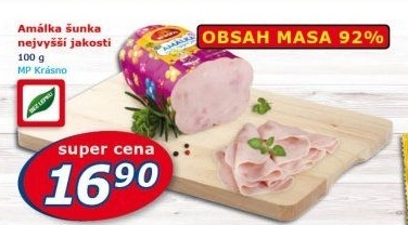 Šunka Amálka nejvyšší jakosti Krásno