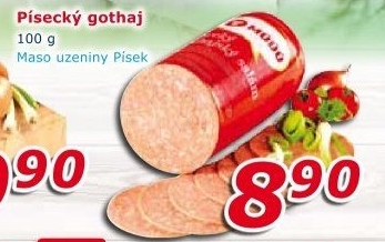 Salám Gothaj Maso uzeniny Písek