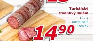 Salám turistický Kostelecké uzeniny