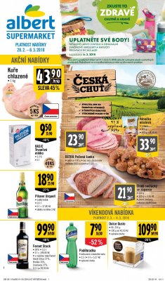 akční leták Albert 28.2.2018-6.3.2018