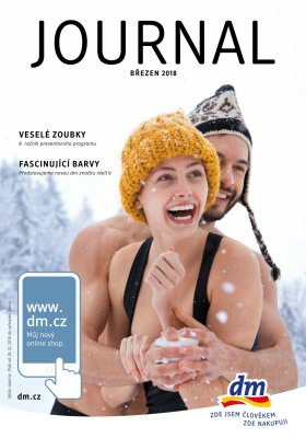 akční leták dm drogerie 28.2.2018-27.3.2018