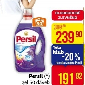Prací gel Persil