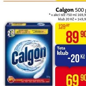 Změkčovač vody Calgon