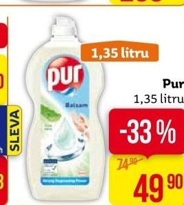 Prostředek na nádobí Pur