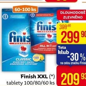 Tablety do myčky Finish