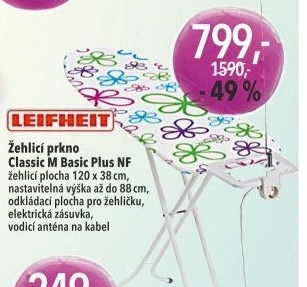 Žehlicí prkno Fashion M Plus NF Leifheit