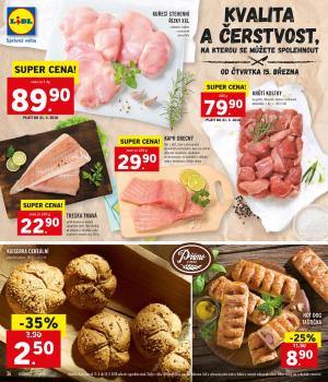 akční leták Lidl 12.3.2018-18.3.2018
