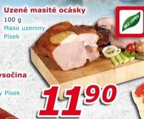 Masové ocásky uzené s kostí Maso uzeniny Písek