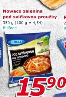 Zelenina pod svíčkovou mražená Nowaco