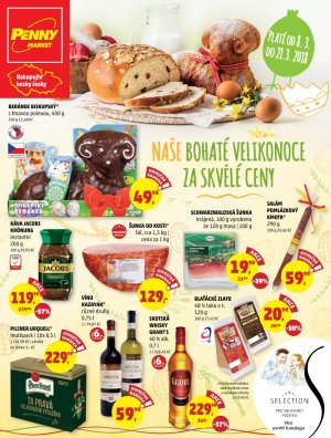 akční leták Penny Market 8.3.2018-21.3.2018