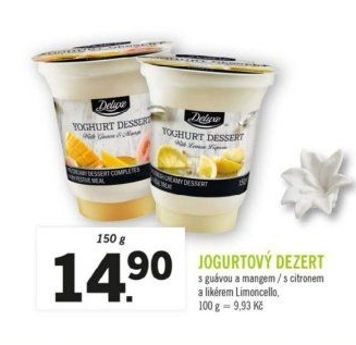 Jogurtový dezert Deluxe