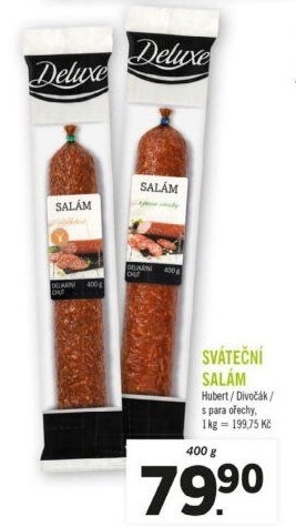 Salám sváteční Hubert Deluxe
