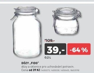 Sklenice na zavařování FIDO