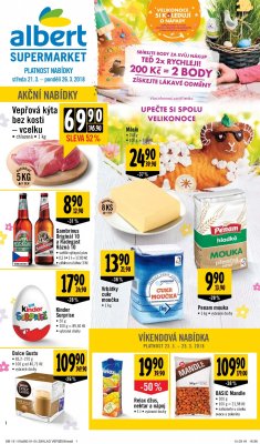 akční leták Albert 21.3.2018-26.3.2018