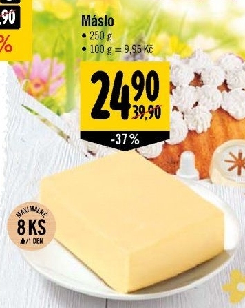 Máslo - Albert akcniletaky.com