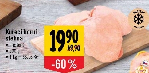 Stehna kuřecí mražená