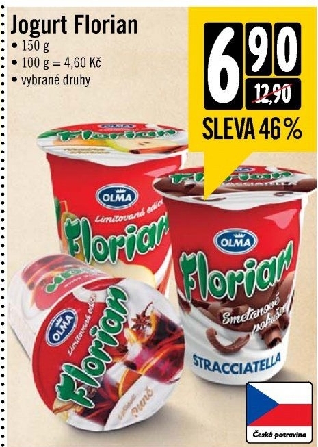 Jogurt smetanové pokušení Florian Olma