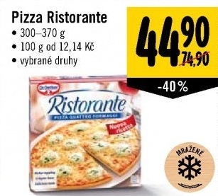 Pizza mražená Ristorante Dr. Oetker