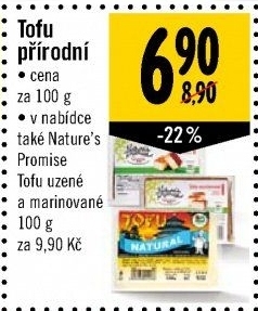 Tofu přírodní Sunfood