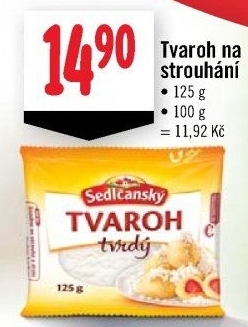 Tvaroh tvrdý Sedlčanský