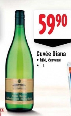 Víno Cuveé Diana Moravia