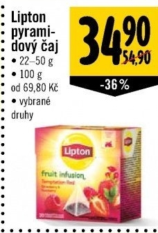 Čaj Lipton - pyramidový